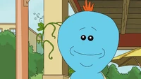 Angry golfing Meeseeks